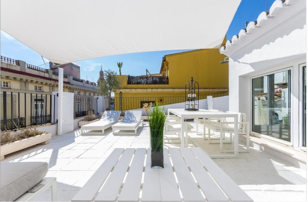 No Turistic Rental, Duplex Penthouse In The Historic Center, Valencia, Ideal For Those Looking To Stay In The City For A Season, Including Professionals And Students ภายนอก รูปภาพ