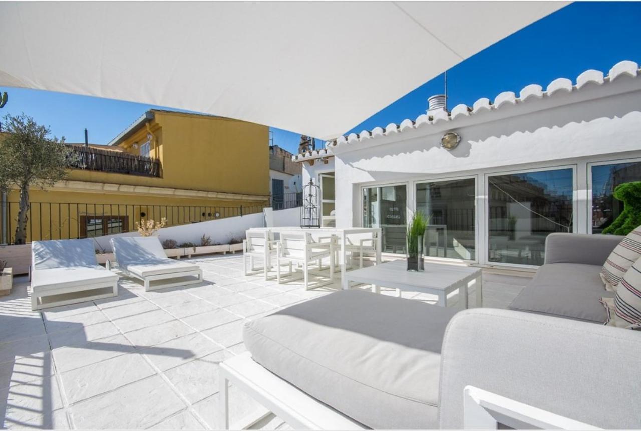 No Turistic Rental, Duplex Penthouse In The Historic Center, Valencia, Ideal For Those Looking To Stay In The City For A Season, Including Professionals And Students ภายนอก รูปภาพ